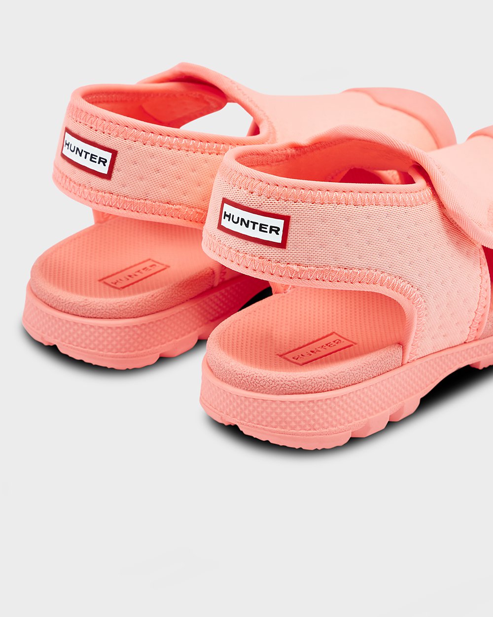 Kids Sandals - Hunter Original Little Outdoor Walking (54EGLVTKW) - Pink